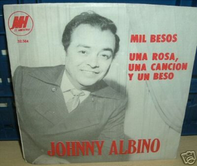 Johnny Albino Mil Besos Vinilo Simple C/ Tapa Argentino