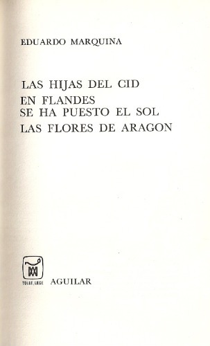 Las Hijas Del Cid - Se Ha Puesto El Sol - Flores De Aragon