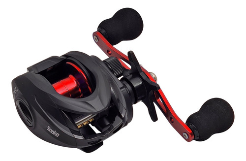 Imagen 2 de 6 de Reel Huevito Beast Red Snake 103 Baitcasting 3 Rulemanes