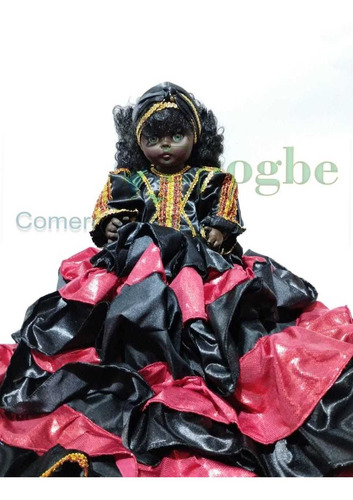 Muñeca De Eleggua ( Santeria ) 35 Cm De Alto 