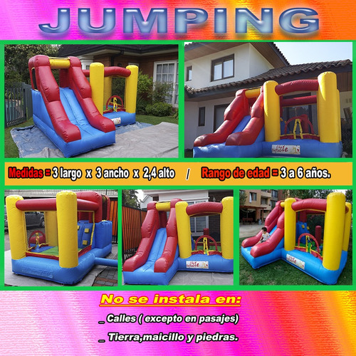 Imagen 10 de 10 de Arriendo De Juegos Inflables Acuáticos Y Tradicionales.