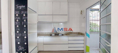 Imagem 9 de 24 de Casa Em Condomínio Fechado À Venda Na Vila Ipojuca, 3 Dormitórios, Varanda Com Churrasqueira E Garagem Para 2 Carros - Ca1392