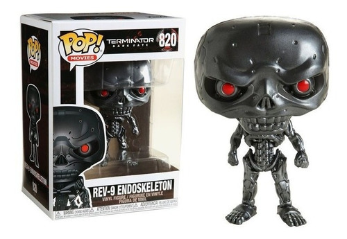 Figura De Acción Terminator Rev-9 Endoskeleton De Funko Pop!