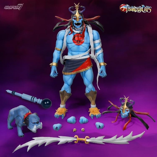 Thundercats Ultimates Mumm-ra With Ma-mutt (super 7) (Usado)