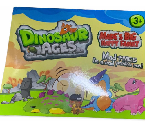 Set Dinosaurios Bebés Ages Con Accesorios
