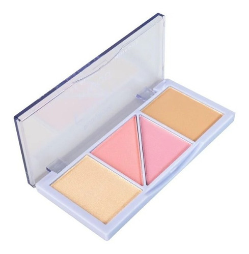 Paleta Ruby Rose Feels Mood Blush E Iluminador Hb-75291/1