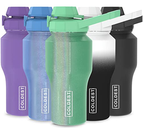 Botella Más Fría - Protein Blender Shaker Cup Para 8vhwk