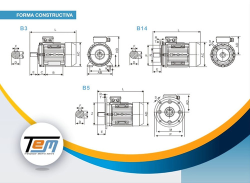 Motor Trifásico 4hp 1500rpm Con Patas Servicio Continuo 380v