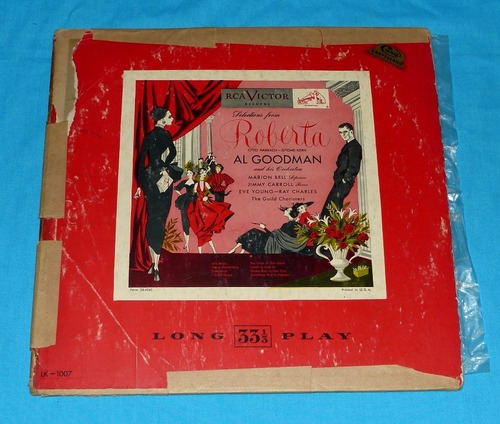 Roberta Al Goodman And Orchestra Otto Harbach Kern Lp Vinilo