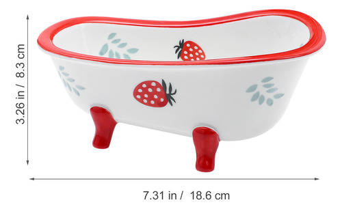 Recipientes De Comida Con Tapas, Frutero, Cerámica