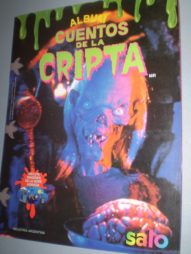 Cuentos De La Cripta Album Figuritas 87 Pegadas Crypt Terror