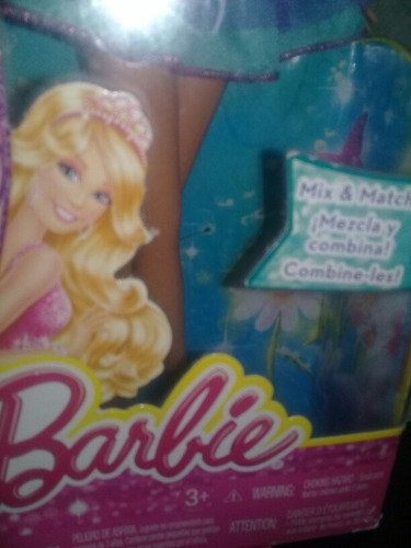 Muñeca Barbie Mix &match Mattel 2013 (Usado)