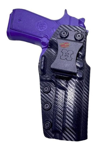 Funda Pist Int Kydex Carbono Beretta 92f/s-taurus92 Houston