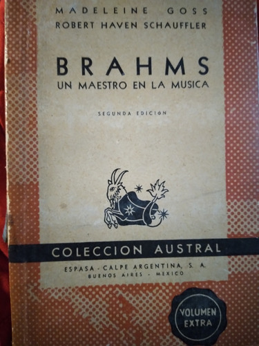 Brahms: M. Goss/ Haven Schauffler- Austral