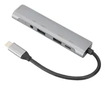 Comprar Adaptador Multipuerto Usb C Concentrador Multifuncional 5 1
