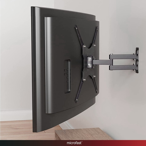 Imagen 5 de 9 de Soporte Tv Lcd Led 2 Brazos Móviles Hasta 55 50kg Vesa