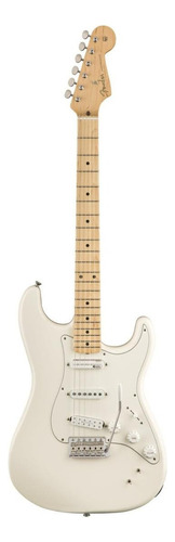 Guitarra eléctrica Fender Artist EOB Sustainer stratocaster de aliso olympic white brillante con diapasón de arce