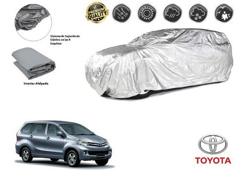 Funda Cubreauto Afelpada Premium Toyota Avanza 1.5l 2014