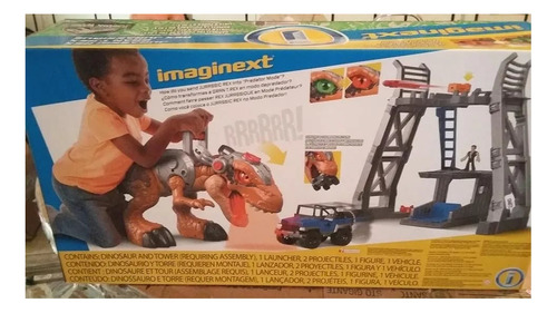 Jurassic World T. Rex Imaginext Dinosaurio 80 Cm Dinosaurio (Usado)