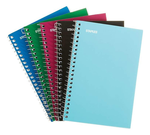 Bloc De Notas Staples 200014, 10,16 Cm X 15,24 Cm, Con Rayas