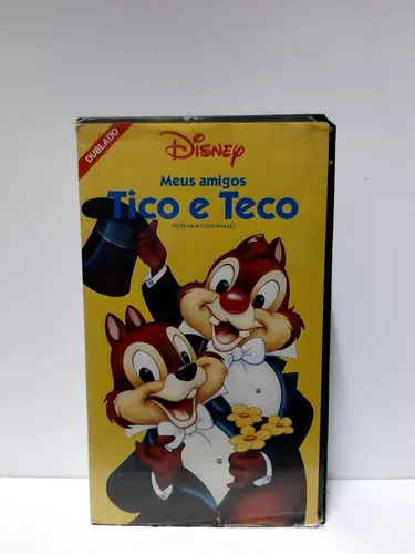 Vhs Original Meus Amigos Tico E Teco