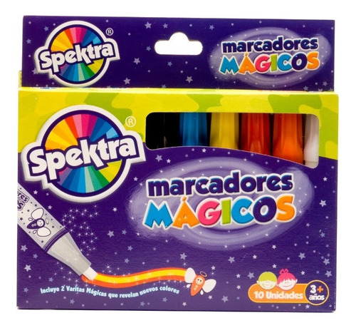 Marcadores Mágicos Spektra X 10 Colores