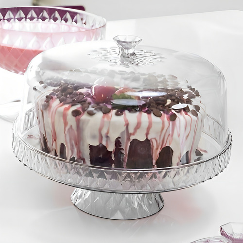 Bola Glamour High para tartas con pie, Wp, transparente
