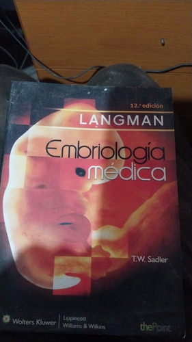 Libro Embriologia Medica Langman