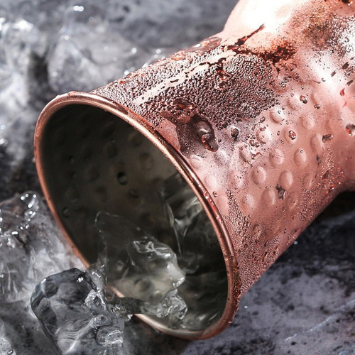 Tazas De Cobre Macizo Indio De Alta Calidad Hechas A Mano