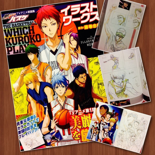 Artbook Kuroko No Basquet Illustration Works Gastovic Anime