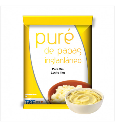 Pure De Papas Instantaneo Sin Leche 1kg