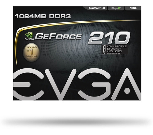 Tarjeta Gráfica Evga Geforce 210 Ddr3 01g-p3-1313-kr