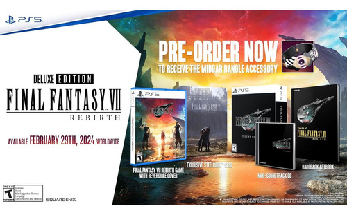 Final Fantasy Vii Rebirth Deluxe Edition Playstation 5 Latam