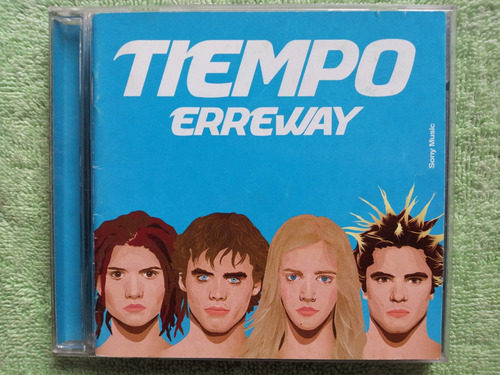 Eam Cd Erreway Tiempo 2003 Segundo Album Diferente Portada 