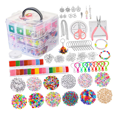 Kit De Suministros For Hacer Joyas 4655pcs Diy For Niñas