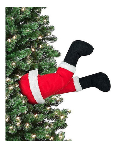 Cv Piernas De Felpa De Papá Noel, Pierna Rellena Divertida,