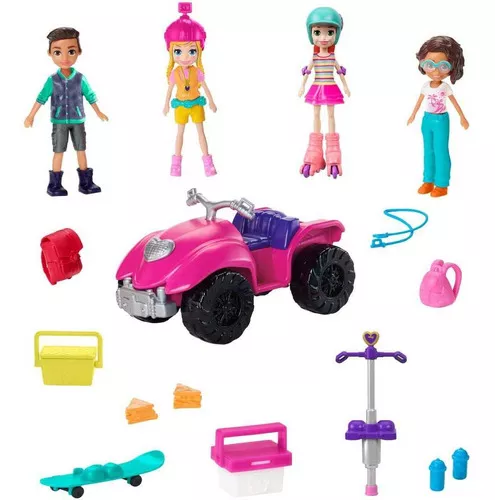 Polly Pocket Diversão Amigos Mini Boneca Colecionavel