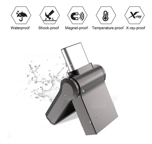 Pendrive 1tb Tipo C Y Usb Compatible Pc Android