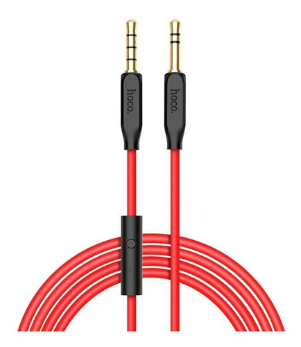 Cable De Audio Aux Con Microfono 1m - Hoco Upa12