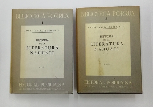 Historia De La Literatura Náhuatl 