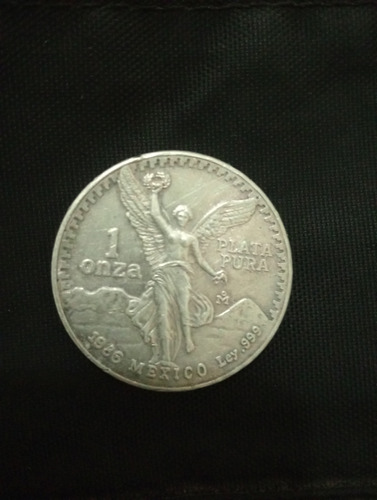 Moneda De Plata 1 Onza Plata Pura 1986