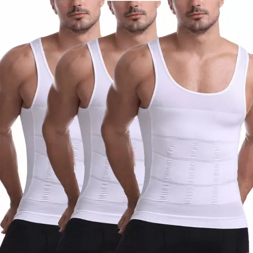 Camiseta Faja Moldeadora Y Compresión De Abdomen Para Hombre