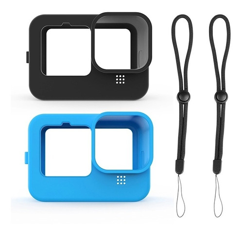 Estuche Gopro Hero 11 Silicon Azul / Negro