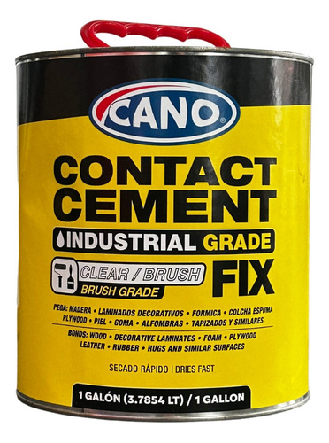 Pega Amarilla Fix - Galón Marca Cano