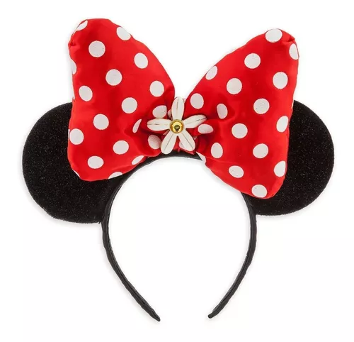 Disney-diademas elásticas de Mickey mouse y Minnie para niña
