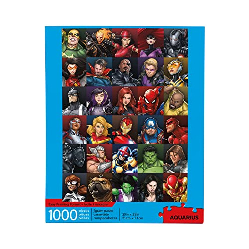 Marvel Puzzle Superheroes - Puzzle De 1000 Piezas Licen...