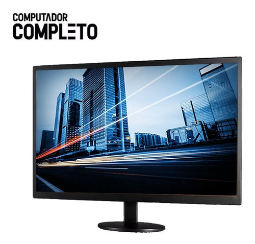 Computador Completo Intel Dual Core 4gb Hd500gb Monitor Wifi