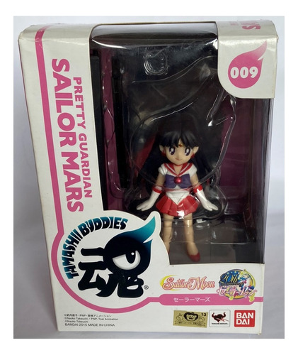 Figura Coleccionable Sailor Mars Marte Tamashii Buddies