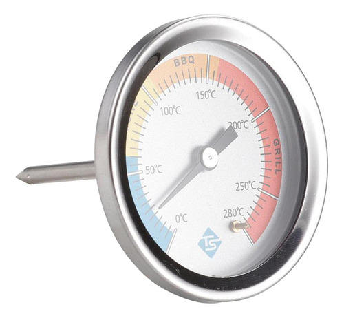 * Termómetro De Acero Inoxidable Mide La Temperatura De La