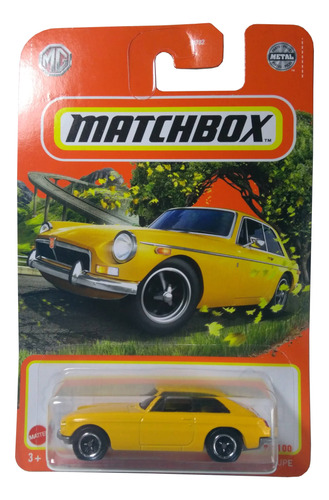 Matchbox 1971 Mgb Gt Coupe Amarillo Nuevo Sellado 